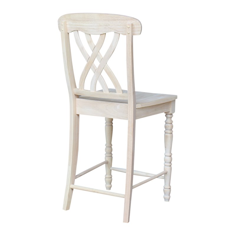 International Concepts Lattice Counter height Stool - 24