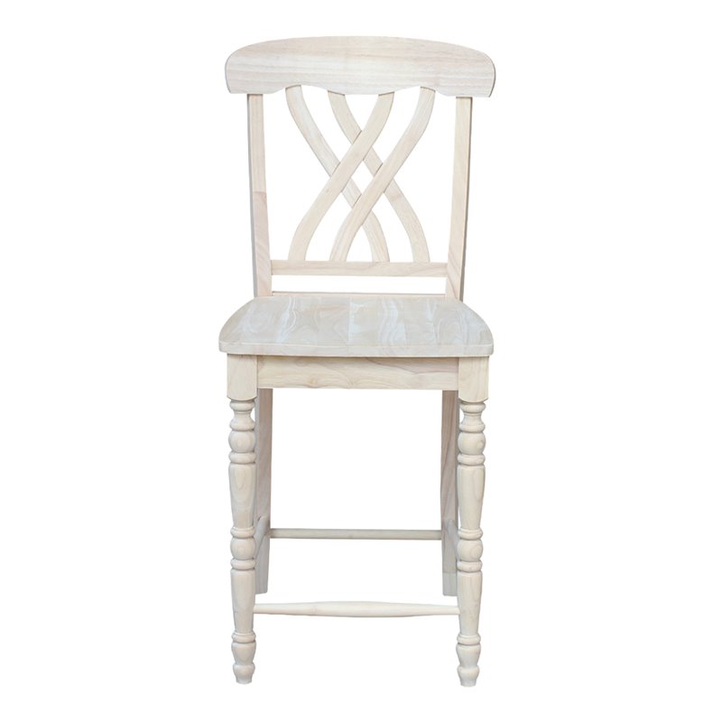 International Concepts Lattice Counter height Stool - 24