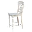 International Concepts Lattice Counter height Stool - 24