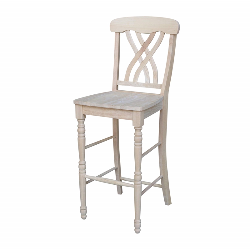 International Concepts Lattice Bar height Stool - 30