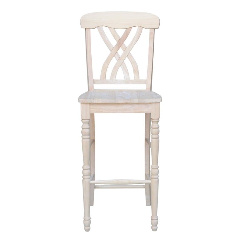 International Concepts Lattice Bar height Stool - 30
