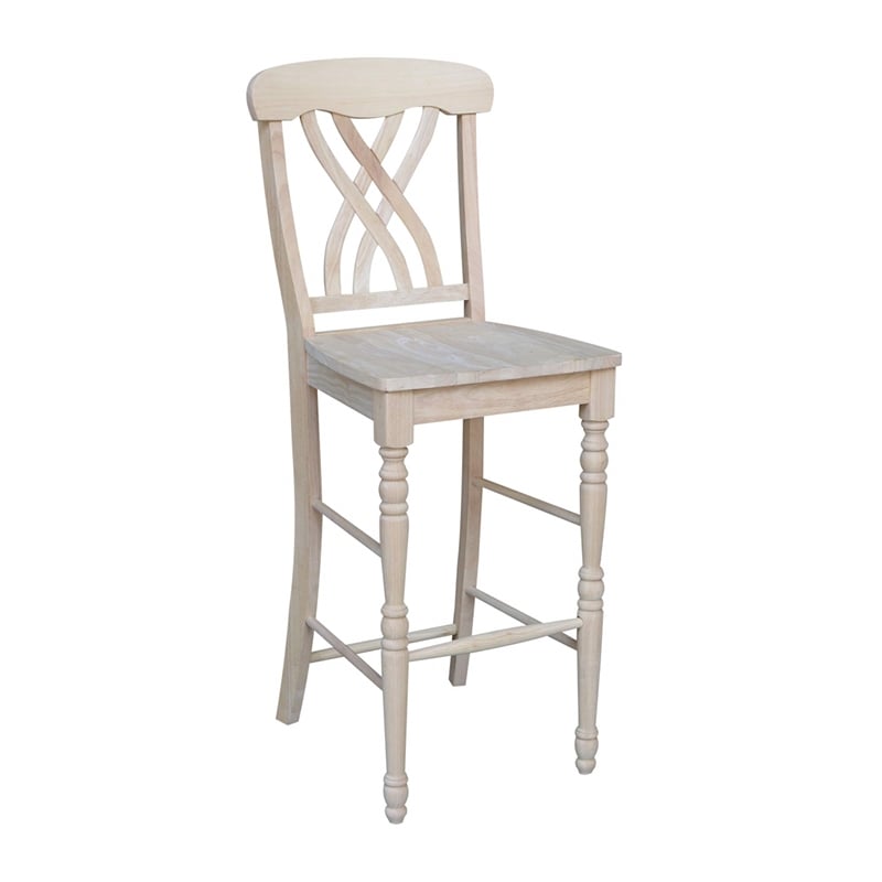 International Concepts Lattice Bar height Stool - 30