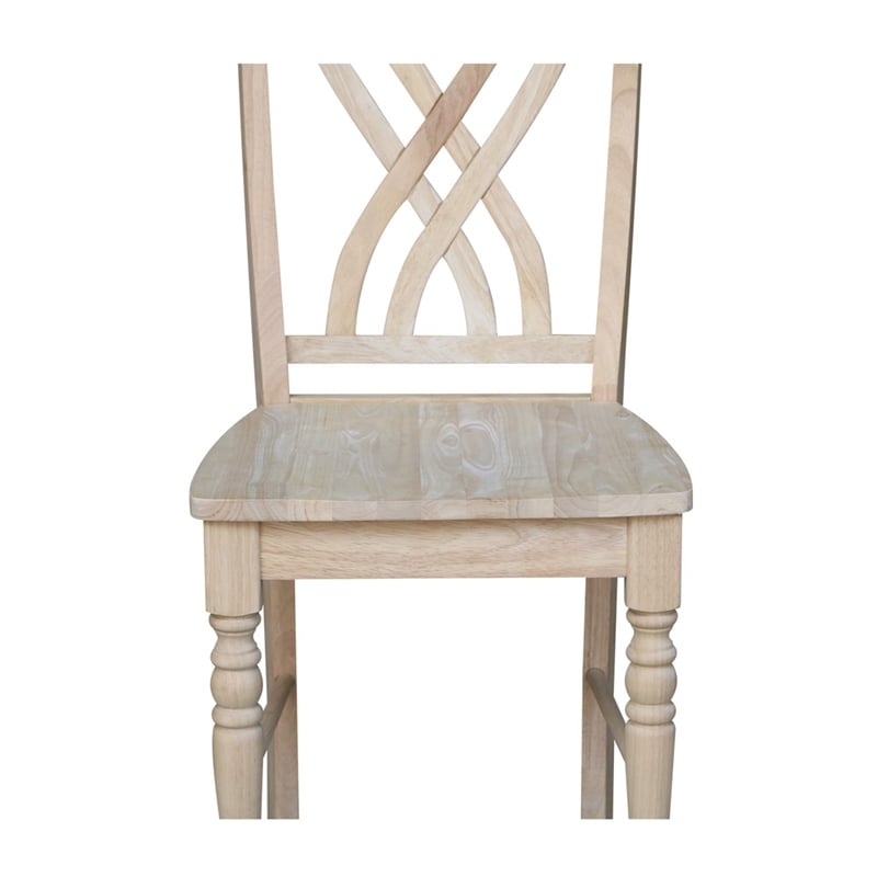 International Concepts Lattice Bar height Stool - 30