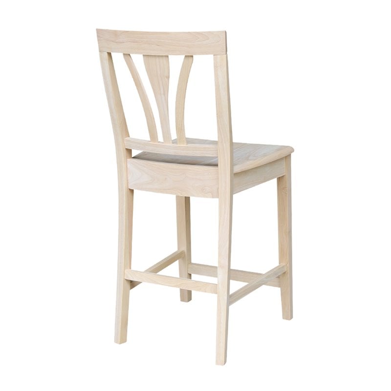 International Concepts Fanback Stool - 24