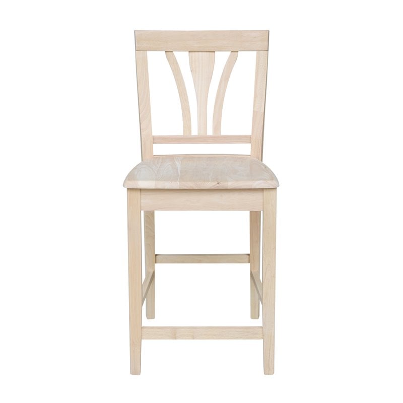 International Concepts Fanback Stool - 24