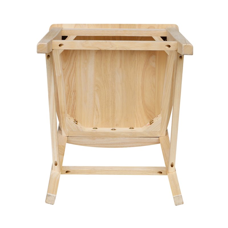 International Concepts Fanback Stool - 24