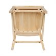 International Concepts Fanback Stool - 24