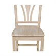 International Concepts Fanback Stool - 24
