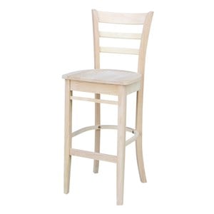 International Concepts Emily Bar height Stool - 30&quot Seat Height