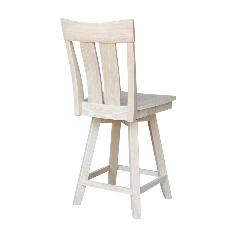 Ava Counter height Stool - With Swivel Seat - 24