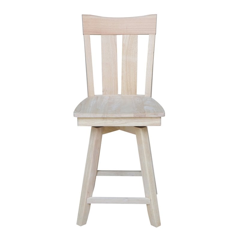 Ava Counter height Stool - With Swivel Seat - 24