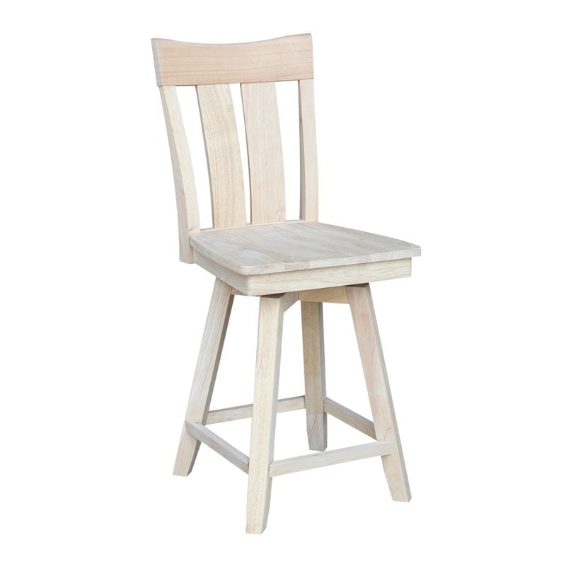 Ava Counter height Stool - With Swivel Seat - 24