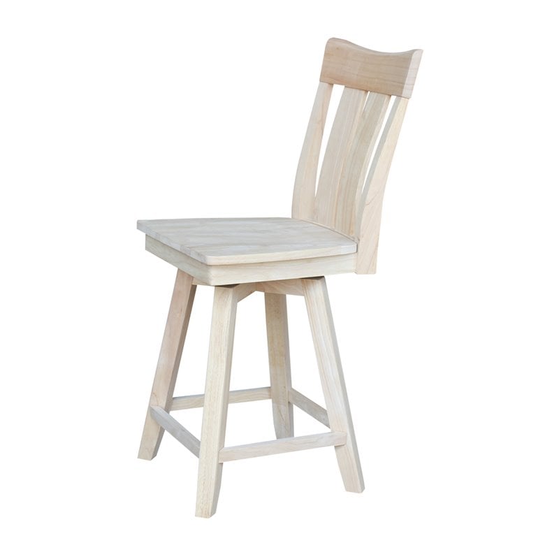Ava Counter height Stool - With Swivel Seat - 24