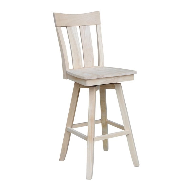 Ava Bar height Stool - With Swivel Seat - 30