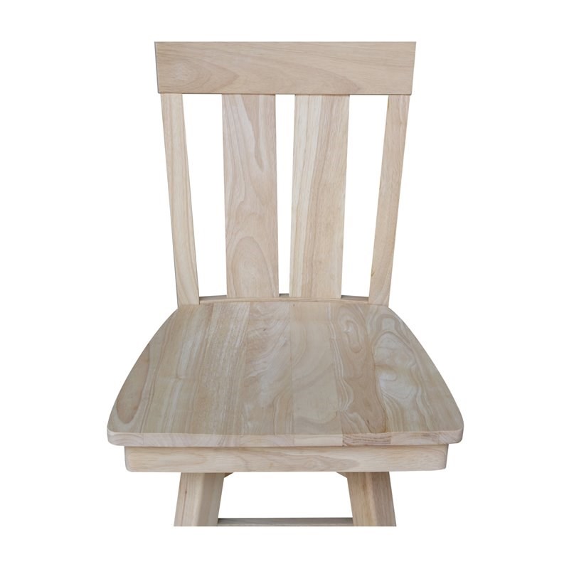 Ava Bar height Stool - With Swivel Seat - 30