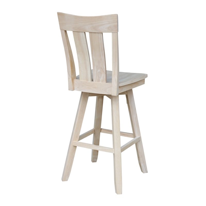 Ava Bar height Stool - With Swivel Seat - 30