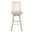 Mission Natural Wood Bar height Stool - With Swivel Seat - 30