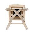 Mission Natural Wood Bar height Stool - With Swivel Seat - 30