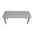 International Concepts Shaker Styled Bench  Washed Gray Taupe