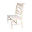 International Concepts Double X-Back Natural Wood Bench