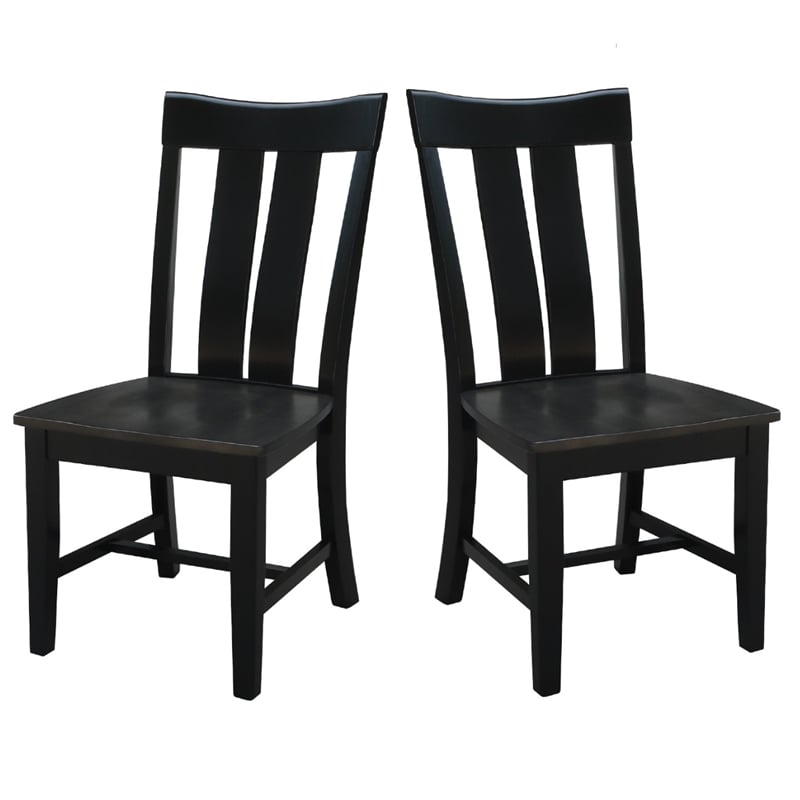 International Concepts Set of Two Ava Chairs