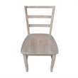 International Concepts Madrid Ladderback Chairs (Set of 2)