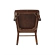 Set of Two Solid Wood Madrid Ladderback Chairs in Espresso