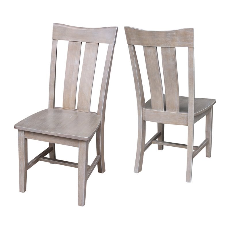 International Concepts Set of Two Ava Chairs