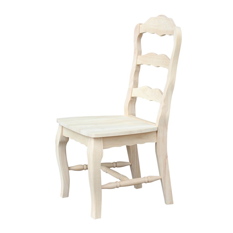 International Concepts Set of Two Versailles Side Chairs