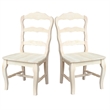 International Concepts Set of Two Versailles Side Chairs