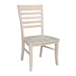 International Concepts Set of Two Roma Ladderback Chairs