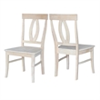International Concepts Set of Two Verona Chairs