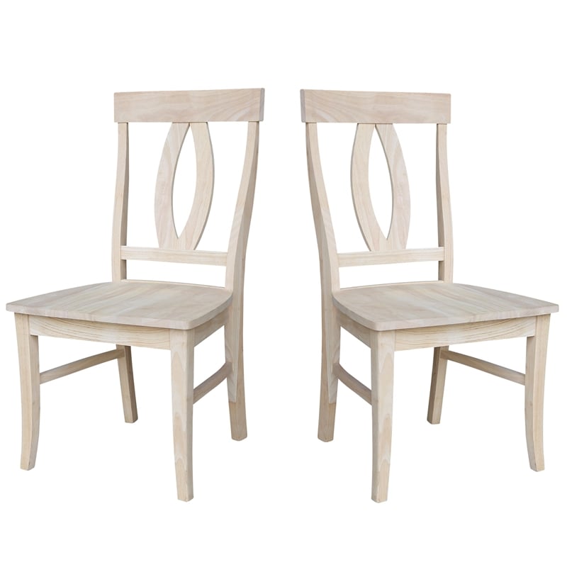International Concepts Set of Two Verona Chairs