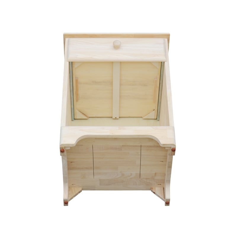 International Concepts Nightstand  Unfinished