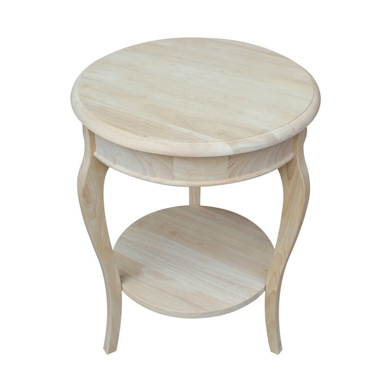 International Concepts Cambria Round End Table