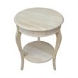 International Concepts Cambria Round End Table