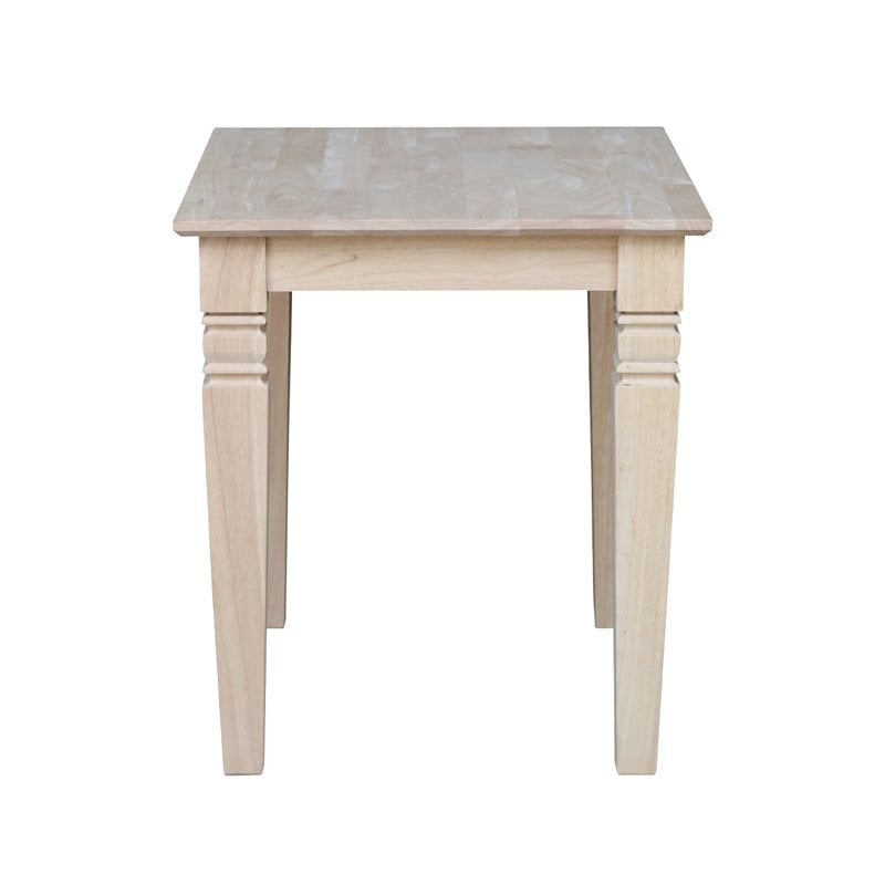 International Concepts Java End Table  Unfinished