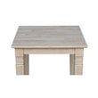 International Concepts Java End Table  Unfinished