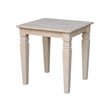International Concepts Java End Table  Unfinished