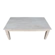International Concepts Java Coffee Table  Unfinished