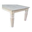 International Concepts Java Coffee Table  Unfinished