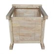 International Concepts Hampton End Table  Unfinished