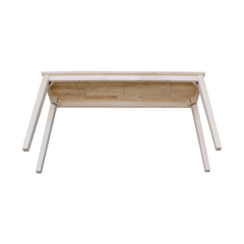 International Concepts Shaker Console Table - Extended Length - Unfinished