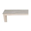 International Concepts Shaker Console Table - Extended Length-72