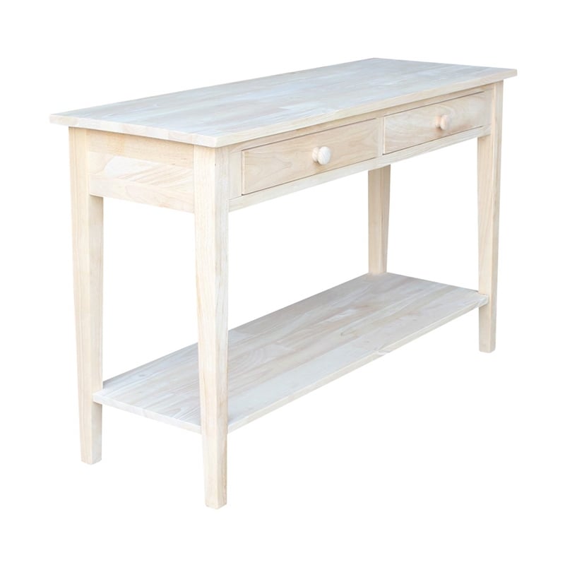 International Concepts Spencer Console - Server Table - Standard Length