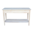 International Concepts Spencer Console - Server Table - Standard Length