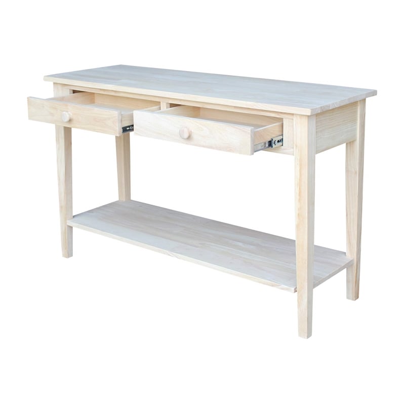 International Concepts Spencer Console - Server Table - Standard Length