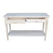 International Concepts Spencer Console - Server Table - Standard Length