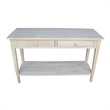 International Concepts Spencer Console - Server Table - Standard Length