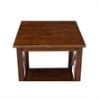 International Concepts Hampton End Table  Espresso